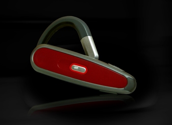 This photo of a bluetooth headset was taken by Jayesh Nair from Mumbai, India.